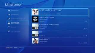 Playstation 4  Downloads anhalten amp fortsetzen Tutorial [upl. by Mikeb]