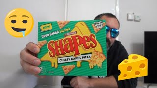 Arnotts Shapes Cheesy Garlic Pizza 165g Taste Test [upl. by Inaliel795]