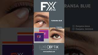 FX Florasna Blue lens colorlens lenses contactlenses wwwlensfiyatcom [upl. by Eltsyrk]