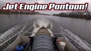 The WORLDS FIRST jet engine pontoon FINALLY hits the water [upl. by Marston834]