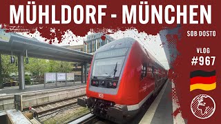 Im Dosto von Mühldorf nach München  TripReport  Vlog 967 [upl. by Yhtamit]