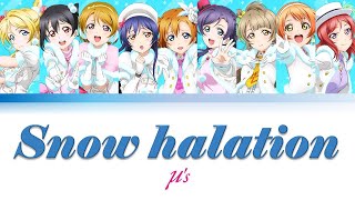 μ’s  Snow halation 자막  발음 [upl. by Eudoxia]