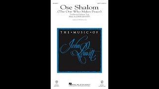 Ose Shalom SATB Choir  by John Leavitt [upl. by Llemor]