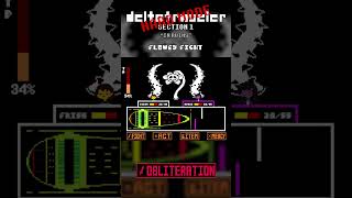 Flowey  The earth is shaking DeltaTraveler HardMode  Obliteration [upl. by Certie]