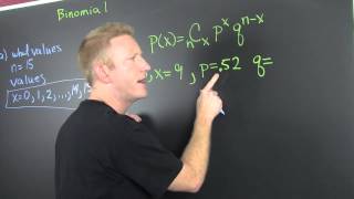 Binomial Distribution Word Problem 1 [upl. by Zelle]