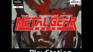 01  Metal Gear Solid Main Theme [upl. by Zahavi]