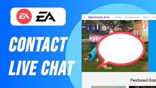 How To Get in Touch With The EA Live Chat Support 2024 [upl. by Reel]