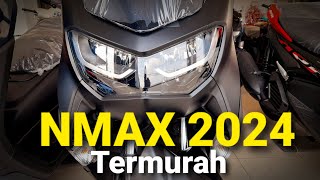 NEW YAMAHA NMAX 155 TIPE STANDAR‼️ TAHUN 2024 WARNA HITAM DOFF😱 GENERASI TERAKHIR SEBELUM FACELIFT❓ [upl. by Okire]