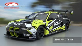 ckmodelcarsvideo BMW M4 GT3 46 3rd 24h Dubai 2023 Team WRT Rossi Minichamps [upl. by Murdock]