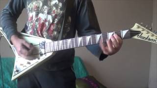 Megadeth  A Tout Le Monde Guitar Cover [upl. by Merrilee]