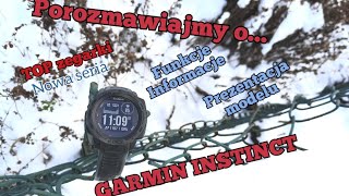 GARMIN INSTINCT 1 prezentacja funkcje informacje z serii Porozmawiajmy o [upl. by Ahcsap]