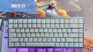 KBD75 V3 Keyboard Typing Sound [upl. by Tol]