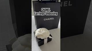 Chanel Earrings unboxing chanel chanelhaul earrings unboxing [upl. by Cates]