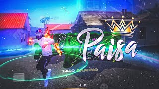 Paisa Free Fire Montage  Trending Song 🔥 free fire song  free fire status [upl. by Eileen]