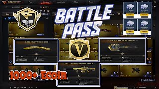 CFPH Spent 1000 Ecoin Worth of NEW quotBattlepass Season 1quot  Crossfire Philippines update 12152021 [upl. by Eetsirk]