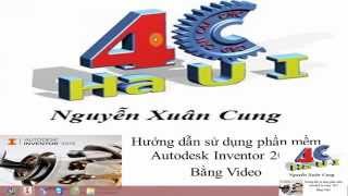 Autodesk Inventor Tutorial Full Part 1  Giáo trình Inventor đầy đủ cơ bản và nâng cao [upl. by Hsara]