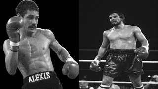 Fantasy Fight Alexis Arguello vs Roberto Duran [upl. by Attenat937]