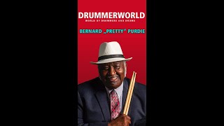 Bernard quotPrettyquot Purdie The legendary Purdie Shuffle bernardpurdie drummerworld [upl. by Valera756]