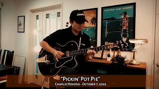 “Pickin’ Pot Pie”  Charlie Hosoda  Chet Atkins Style Solo Guitar  Gibson 1992 Country Gentleman [upl. by Saint]