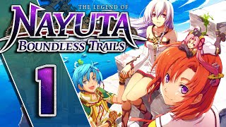 The Legend of Nayuta Boundless Trails Walkthrough Part 1 PS4 [upl. by Ahcatan]