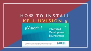 how to install keil5 [upl. by Hctim]