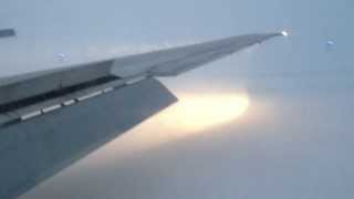 HD  Delta Airlines DC951 Severe Weather Landing  N767NC  Detroit Metro Airport DTW [upl. by Bough335]