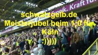 Borussia Dortmund  1 FC Nürnberg  BVB Meisterjubel 2011 10 Köln Meistertor schwatzgelbdevideo [upl. by Levan121]