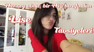 LİSE TAVSİYELERİ 🎀 İZLEMEDEN LİSEYE BASLAMAYIN🤭 [upl. by Enidaj]