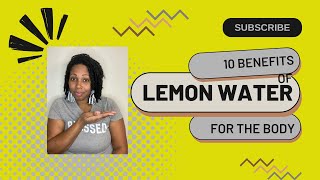 10 Incredible Benefits of Drinking Lemon Water Every Day That Will Change Your Life [upl. by Brom]