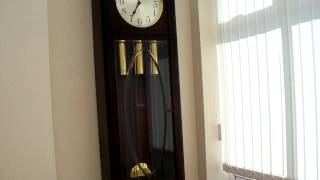 DUFA WESTMINSTER CHIME LONGCASE GRANDFATHER CLOCK [upl. by Sekofski]