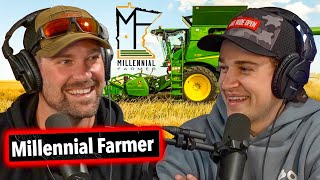 Millennial Farmer Makes More Money On Youtube Than Farming  Life Wide Open Podcast [upl. by Ender730]