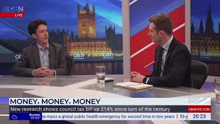 quotTheyre charging an awful lot morequot Callum McGoldrick discusses council tax  GB News 14082024 [upl. by Gauldin]