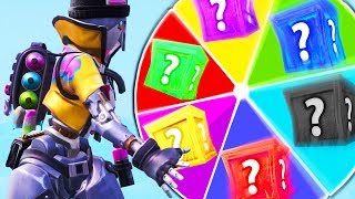 ¡NUEVA RULETA DE LUCKY BLOCKS EN FORTNITE 😱😂 MINIJUEGO CHALLENGE DE LA SUERTE [upl. by Nomannic119]