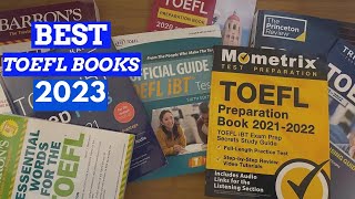 Best TOEFL Prep Books of 2023 Complete Review [upl. by Toole474]