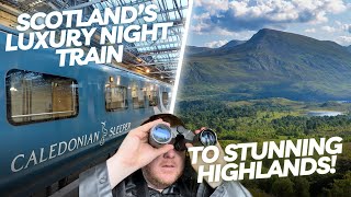 Taking Scotlands INCREDIBLE Sleeper Train to a Private Nature Reserve Highland Titles [upl. by Ayikan783]