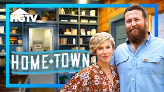 Comfy amp Campy Cabin Makeover  Full Episode Recap  Home Town  HGTV [upl. by Airdnua]