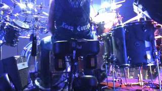 View from behind Journeys drummer Deen Castronovo [upl. by Anomis]