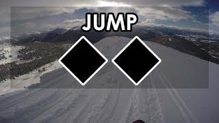 Arapahoe Basin  EXPERT  Jump [upl. by Berkshire]