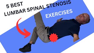 5 BEST EXERCISES that STOPPED my PAIN from Lumbar Spinal Stenosis [upl. by Ecadnac]