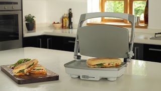 Breville 3 Slice DuraCeramic™ Sandwich Press VST071 [upl. by Allecnirp471]