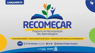 Recomeçar  Programa de Recomposição das Aprendizagens [upl. by Abner]