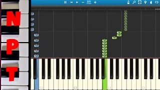 Imagine Dragons  Shots  Piano Tutorial  Synthesia  How To Play Shots [upl. by Nylime]