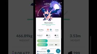 OMG Free Shiny✨Dusk Mane Necrozma From Research in pokemongo [upl. by Drawde]