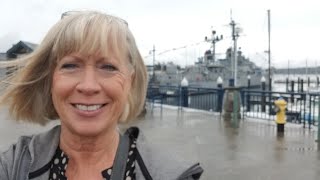 Tour of the USS Turner Joy Navy Ship Bremerton WA  Full time van life [upl. by Walliw]