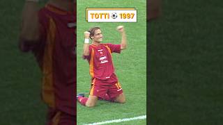 🔙 FRANCESCO TOTTI ⚽️ RomaLecce 199798 asroma seriea goals dajeroma totti [upl. by Marlena418]