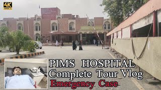 PIMS Hospital Islamabad Complete Tour Vlog Emergency Jana Par Gya [upl. by Akiret383]