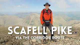 Lake District Walks  Scafell Pike via the Corridor Route [upl. by Damalis]