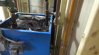 OIL BOILER FULL OF BLACK SOOT CAN I HELP [upl. by Anna-Diana312]