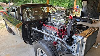 1970 Plymouth Cuda 4406 With 572 Blown Hemi Cold Start [upl. by Aelber]