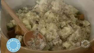 Cornbread Stuffing  Thanksgiving Recipes  Martha Stewart [upl. by Adalbert]